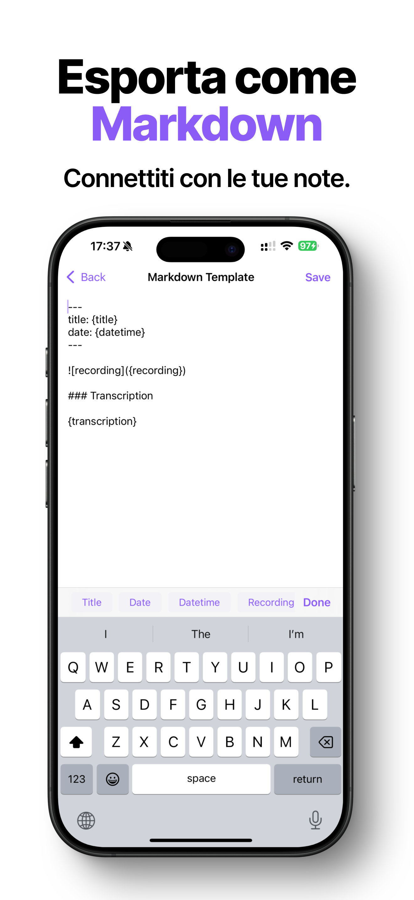 v2md iPhone screenshot 3